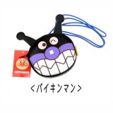 【アンパンマン】『ミニポシェット』【ばいきんまん】（安全パーツ付）|アンパンマン