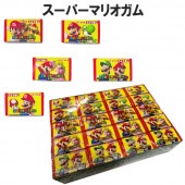 【お菓子】『スーパーマリオガム　1箱上代￥10×55個入』　　〜チューインガム〜|お菓子|商品種類別
