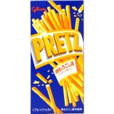 【お菓子】『プリッツ　1箱上代￥80×10個入』＜焼もろこし味＞|お菓子|商品種類別