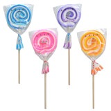 【お菓子】『NEWクルクルキャンディー　1セット上代￥180×10本入』＜4種アソート＞　手づくりキャンディー|お菓子|商品種類別