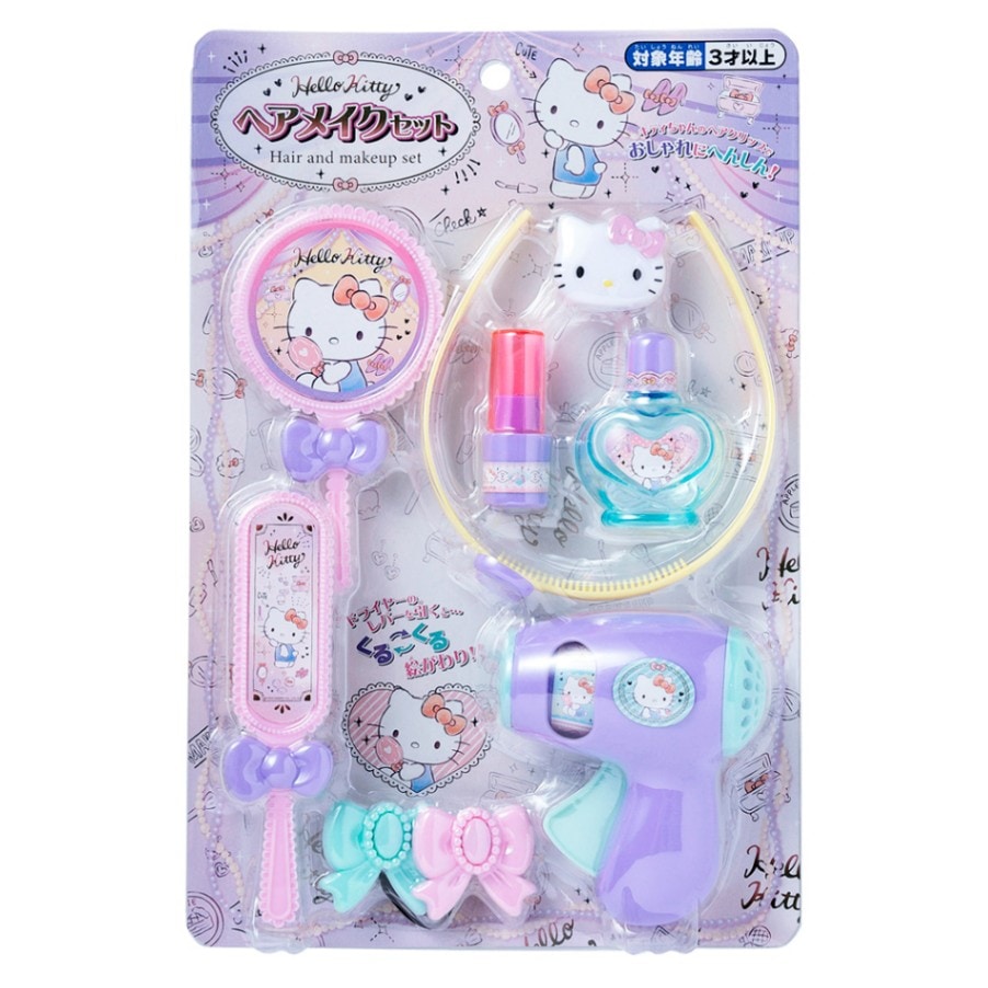 【ハローキティ】『ヘアメイクセット』