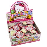 【お菓子】『ハローキティ　レリーフチョコ　上代￥25×50個入』（おみくじ付）