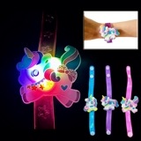 【光るおもちゃ】『ピカピカブレスレット　POPOUT UNICORN』＜3種＞