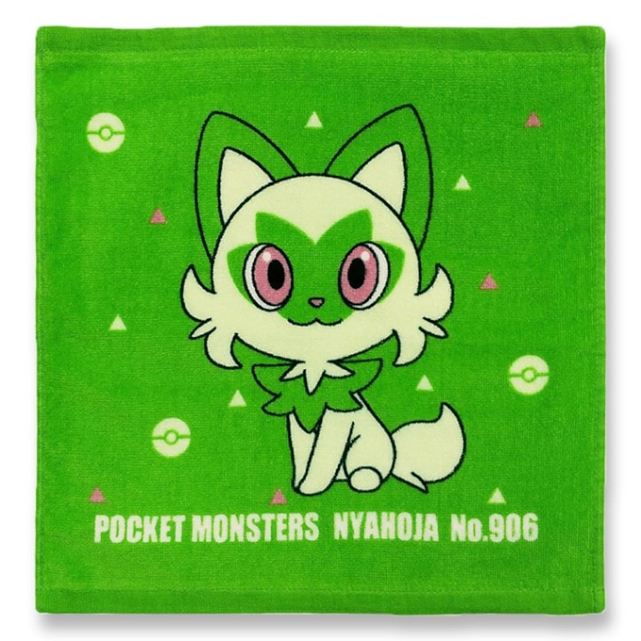 【ポケットモンスター】『NEWウォッシュタオル』＜ニャオハ＞
