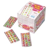 【お菓子】『プチプチうらない（チョコ玉）　1箱上代￥30×30枚入』|駄菓子系|お菓子