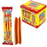 【お菓子】『デカホットドッググミ　1箱上代￥50×24個入』＜フルーツ味＞|グミ|お菓子