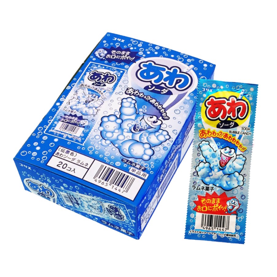 【お菓子】『あわラムネ　1箱上代￥30×20個入』<ソーダ>