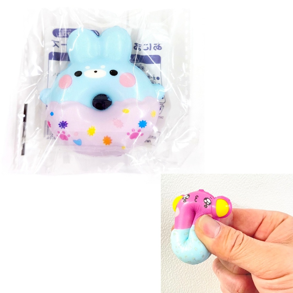 【おもちゃ・景品】『あにまるドーナツスクイーズ』<16柄アソート>