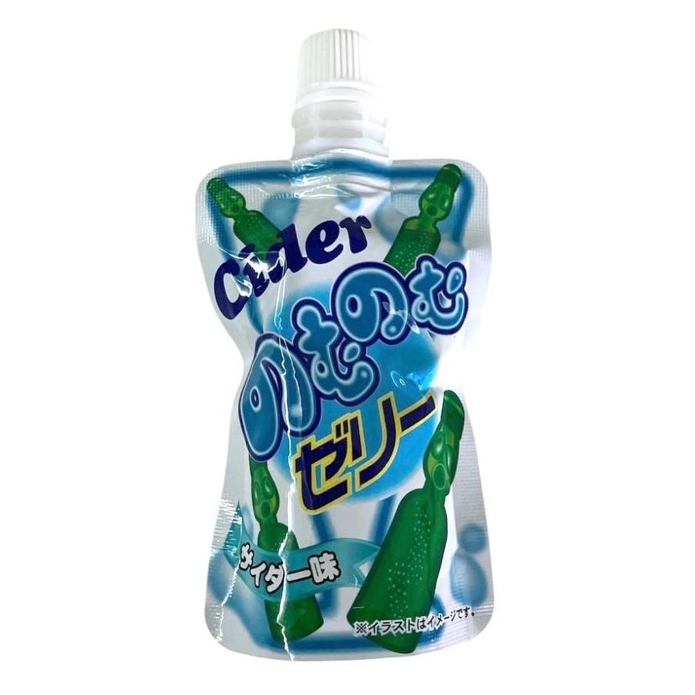 【お菓子】『のむのむゼリー　1箱上代￥40×30個入』＜サイダー＞