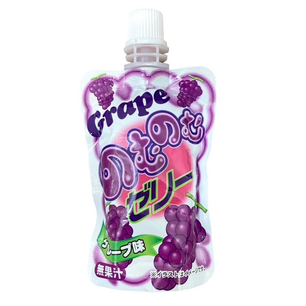 【お菓子】『のむのむゼリー　1箱上代￥40×30個入』＜グレープ＞