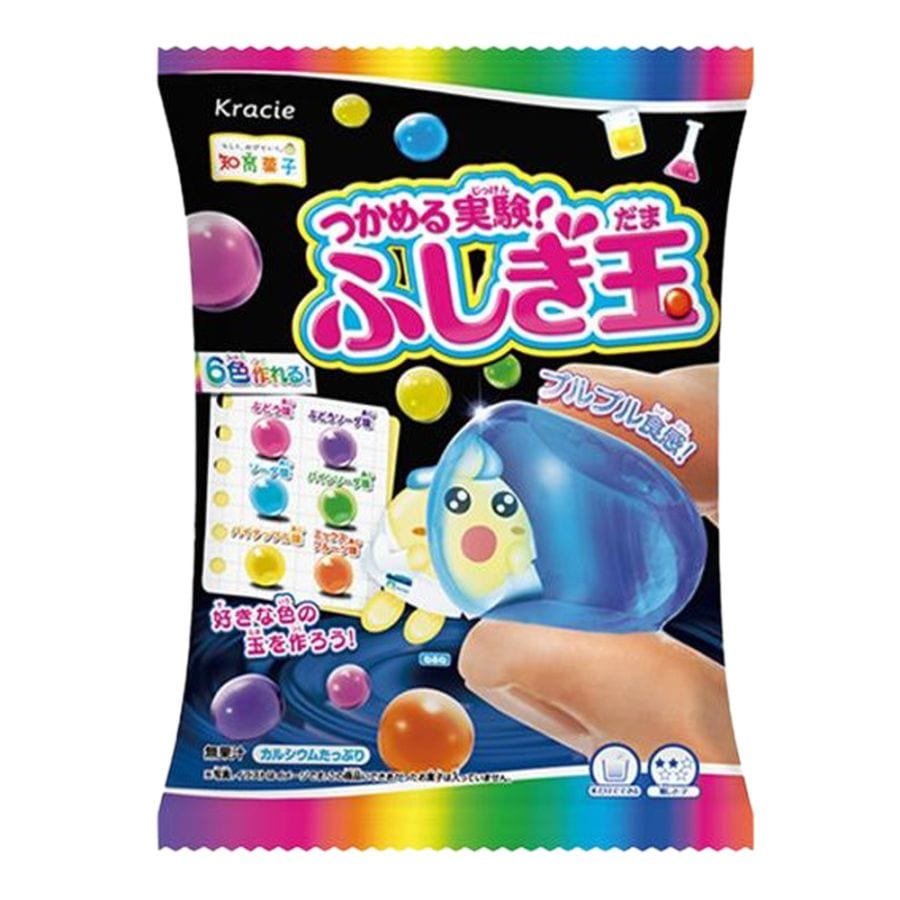 【お菓子】『つかめる実験！ふしぎ玉　1箱上代￥180×7個入』　～ 知育菓子 ～