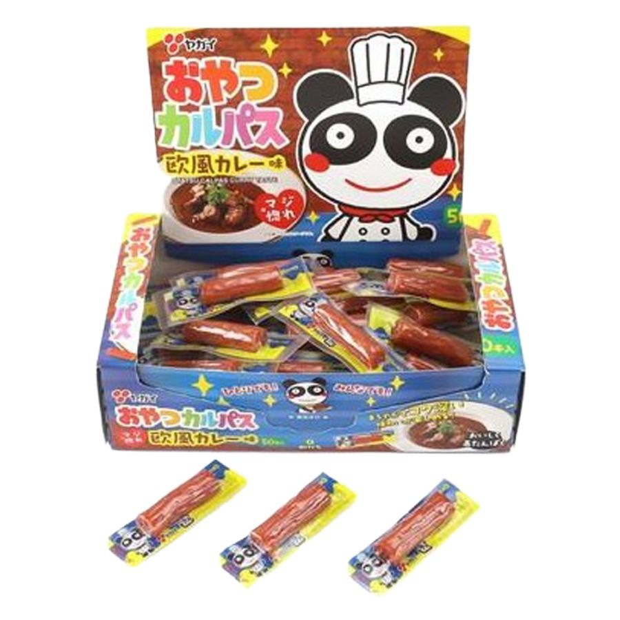 【お菓子】『おやつカルパス　欧風カレー味　上代￥12×50本入』