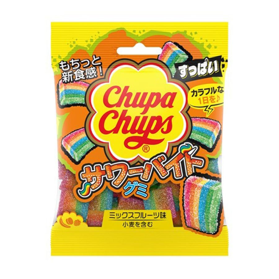 【お菓子】『チュッパチャプス　サワーバイトグミ　1箱上代￥158×10個入』