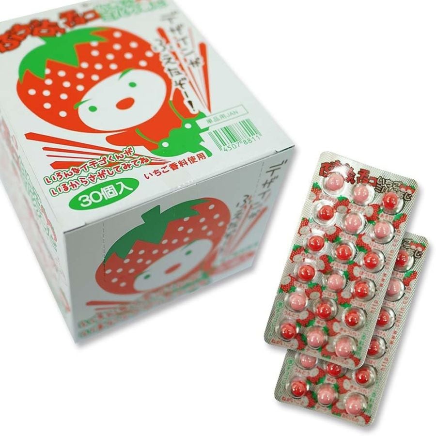 【お菓子】『ぷちぷち占いチョコ いちごミルク味 1箱上代¥30×30枚入』