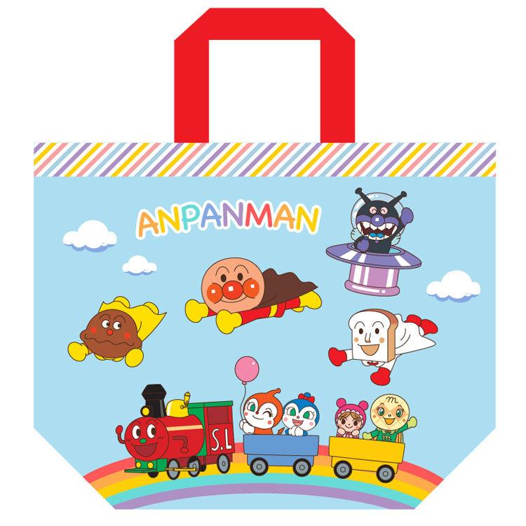 【アンパンマン】『レインボー柄　トートバッグ』