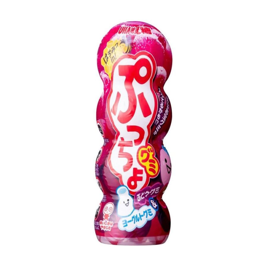 【お菓子】『ぷっちょグミ 1箱上代¥140×10本入』<ぶどう>