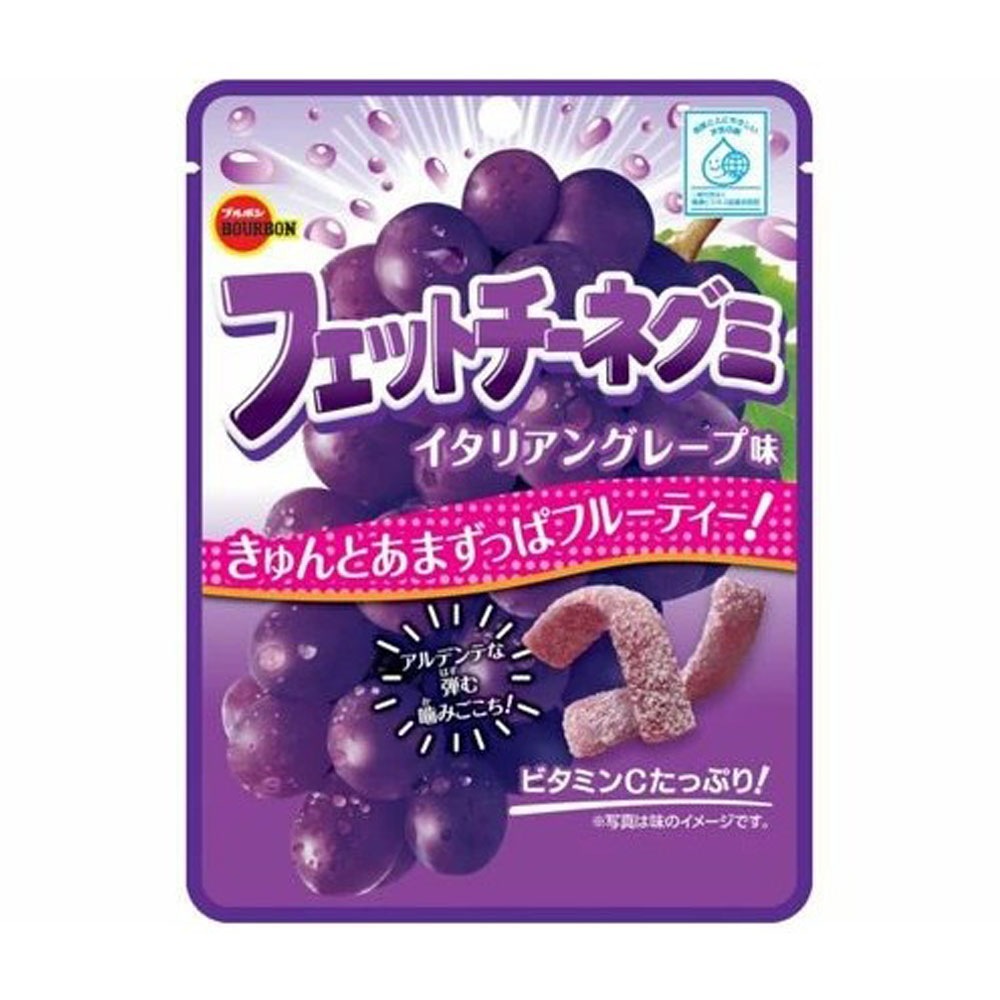 【お菓子】『フェットチーネグミ 1箱上代¥120×10個入』<イタリアングレープ>