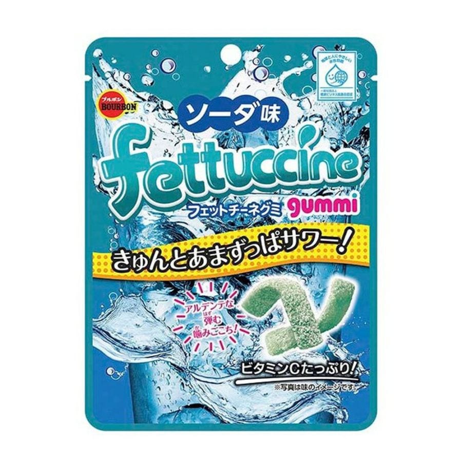 【お菓子】『フェットチーネグミ 1箱上代¥120×10個入』<ソーダ>