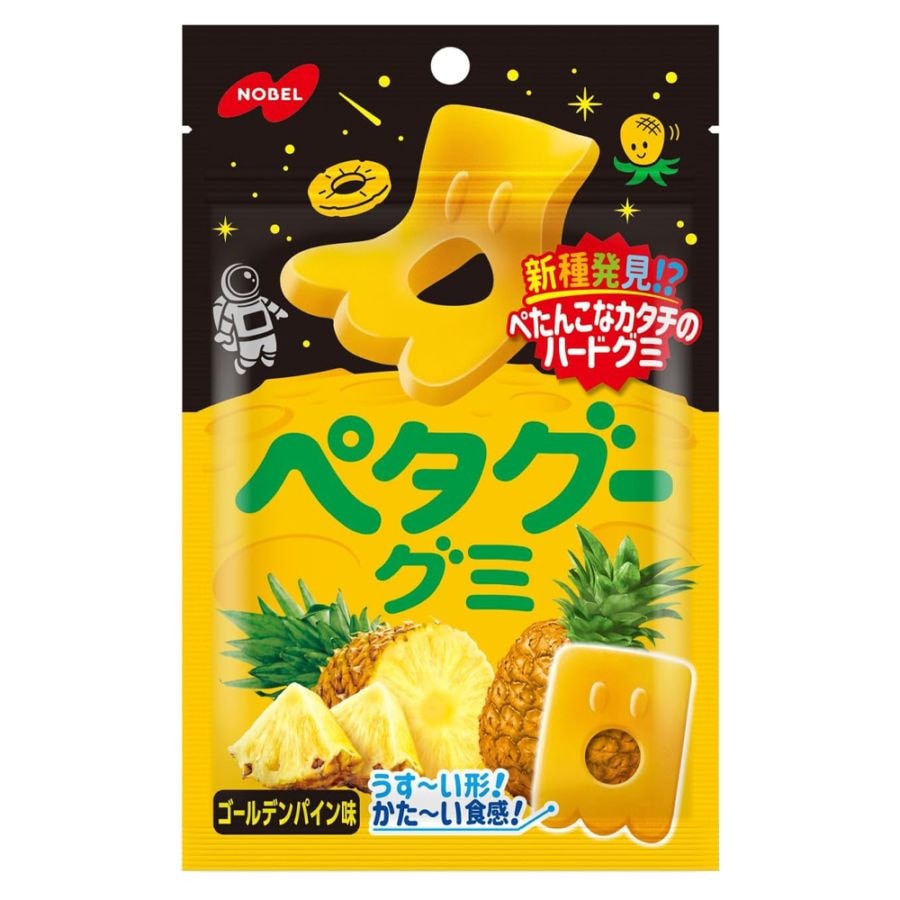 【お菓子】『ペタグーグミ　1箱上代￥150×6個入』＜ゴールデンパイン＞