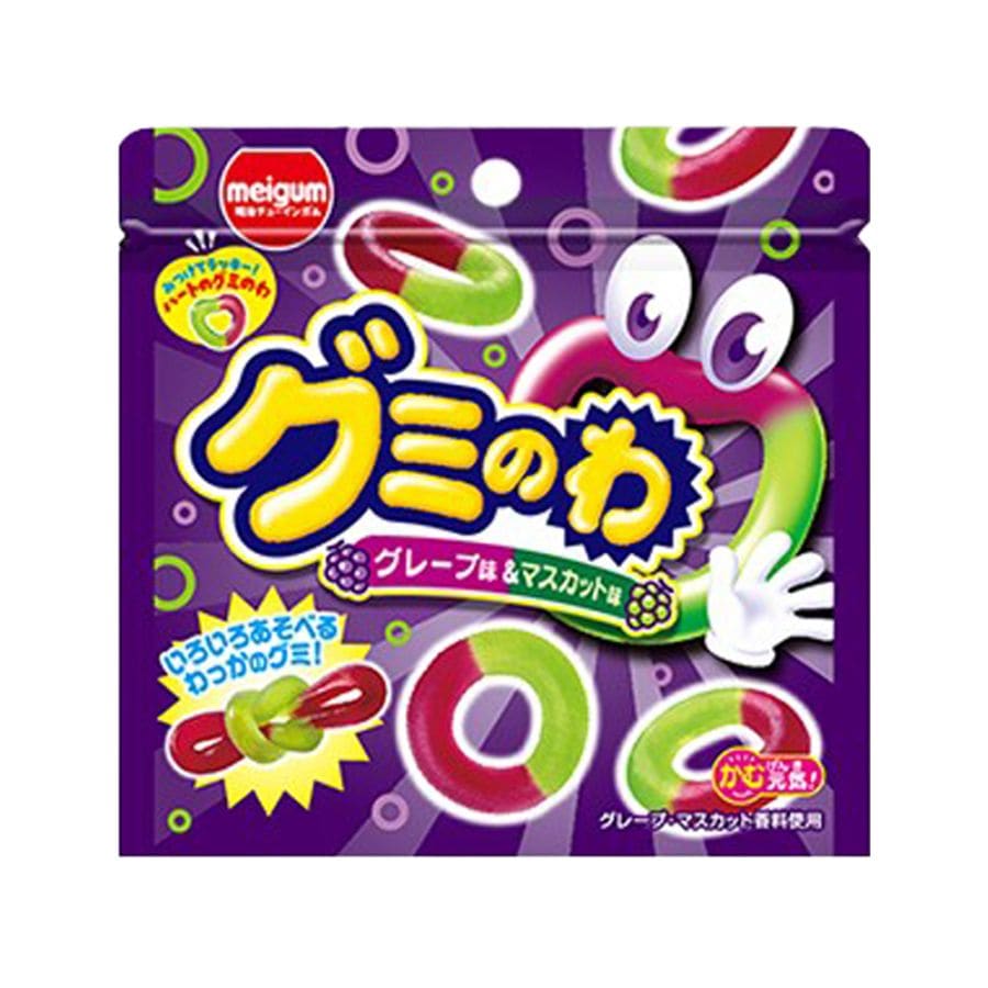 【お菓子】『グミのわG&M 1箱上代¥70×12個入』<グレープ&マスカット味>