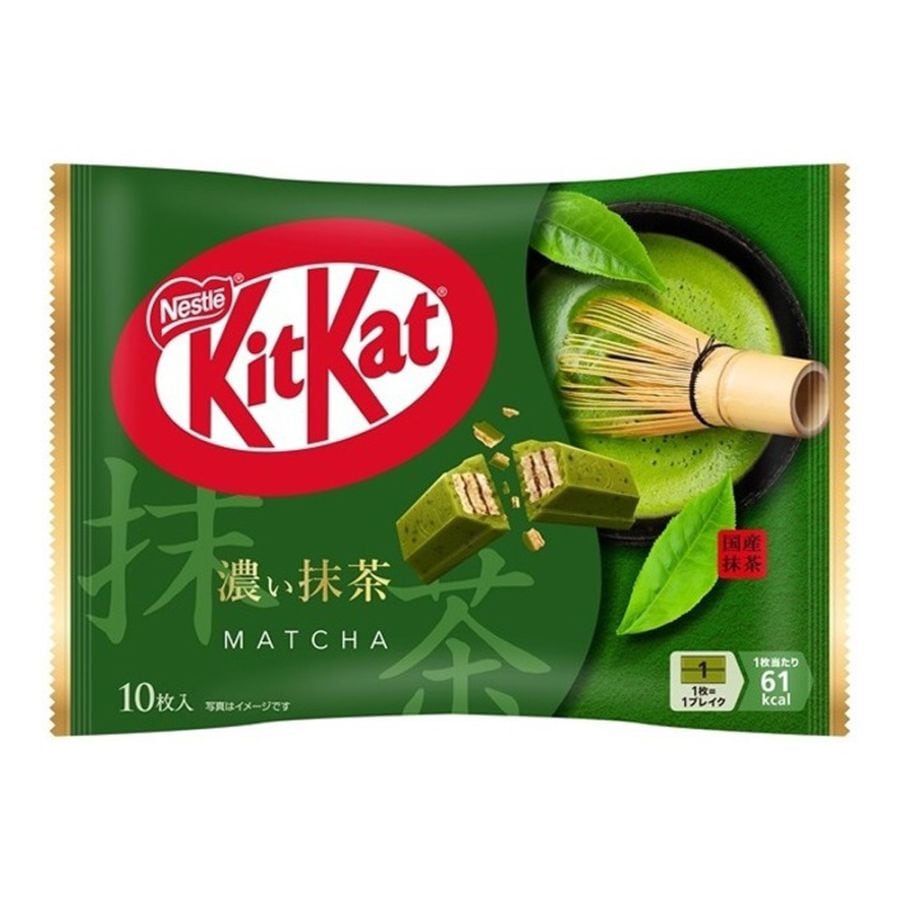 【お菓子】『10枚 キットカット　濃い抹茶　上代￥730』　～チョコレート～