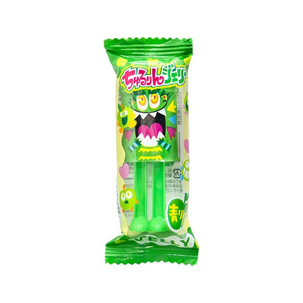 【お菓子】『ちゅるりんジェリー　1箱上代￥50×30個入』＜青りんご味＞
