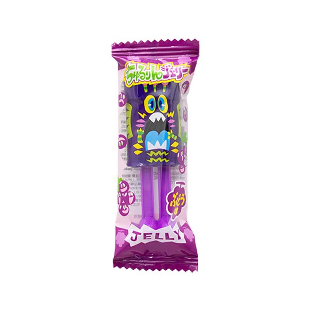 【お菓子】『ちゅるりんジェリー　1箱上代￥50×30個入』＜ぶどう味＞