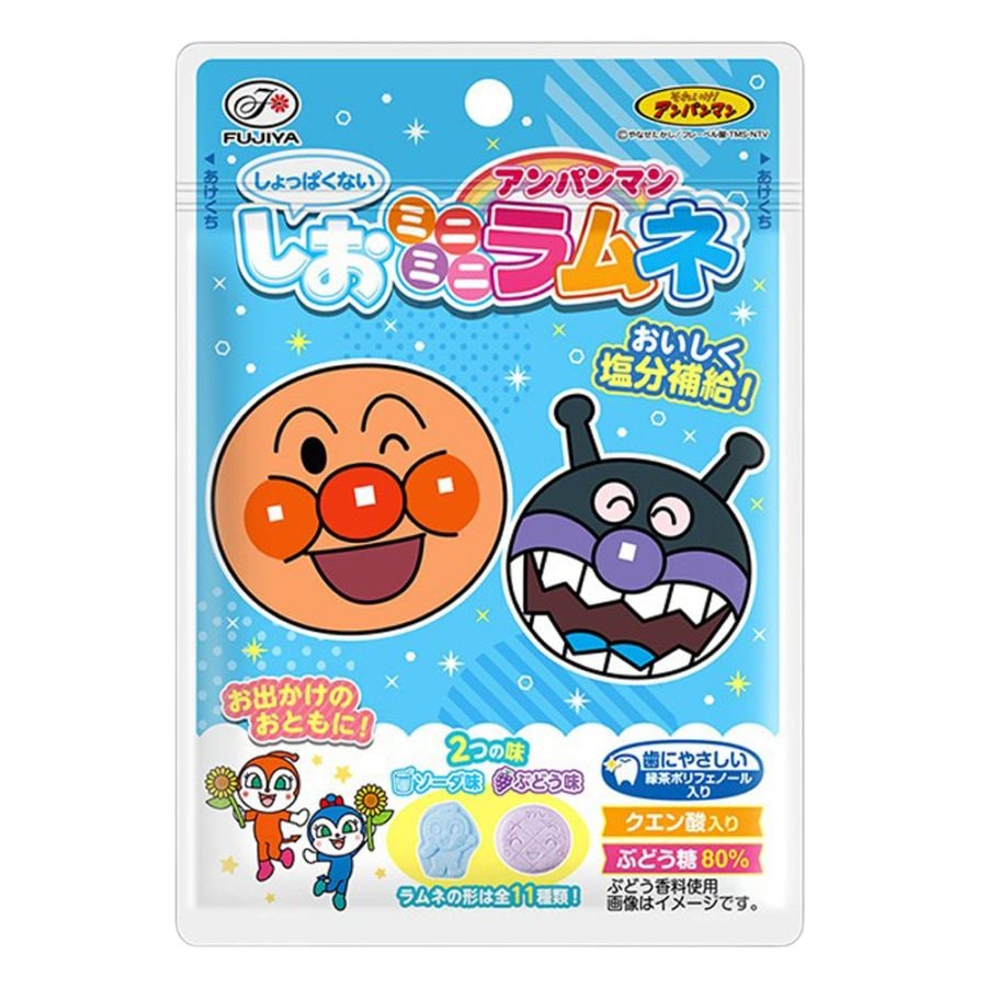 【お菓子】『アンパンマン しおミニミニラムネ 上代¥130×10個入』