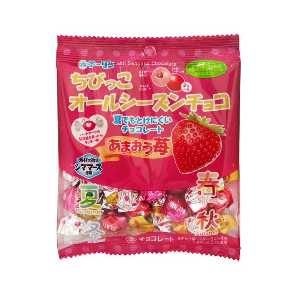 【お菓子】『ちびっこあまおう苺オールシーズンチョコ　1箱上代￥100×12袋入』