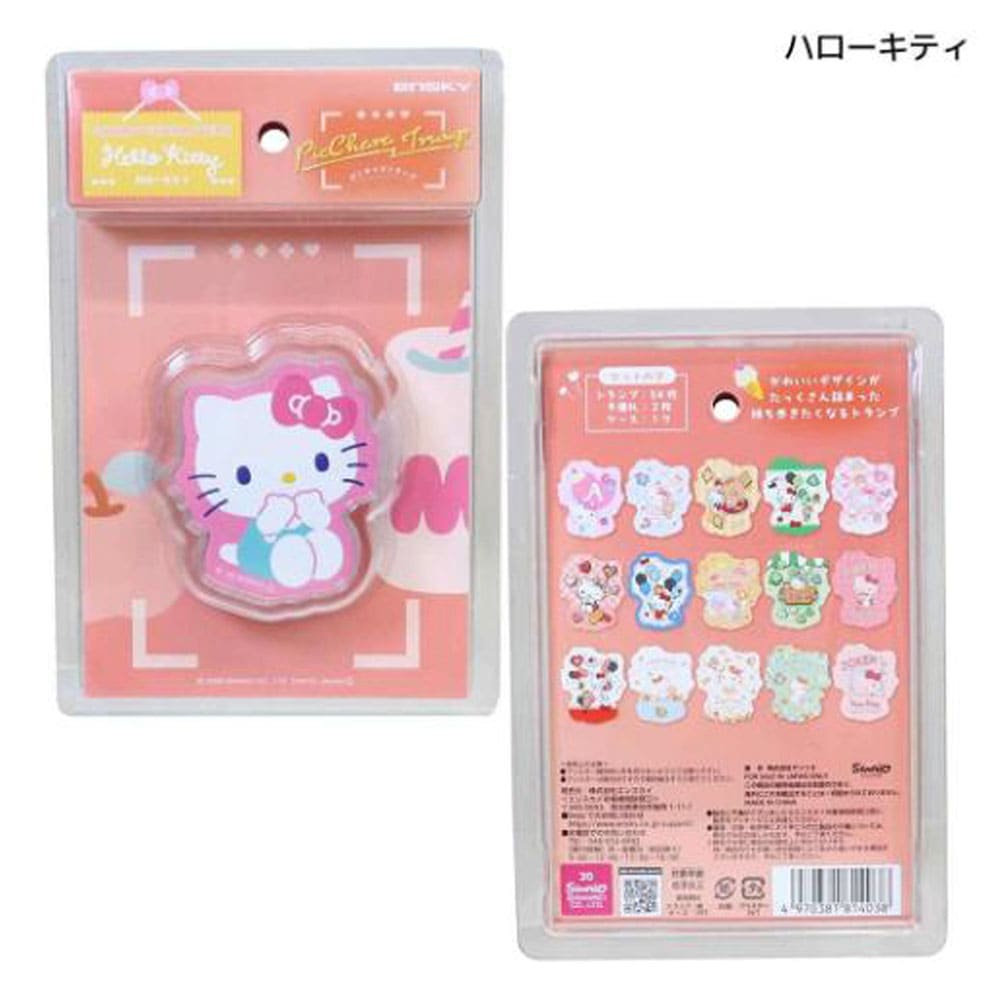 【サンリオキャラクターズ】『ぴくキャラトランプ』＜ハローキティ＞