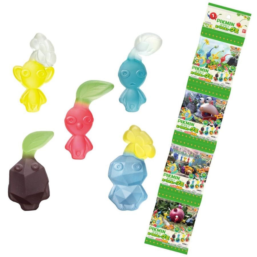 【お菓子】『ピクミン　たべられるぅ～グミ　4連包　上代￥170』