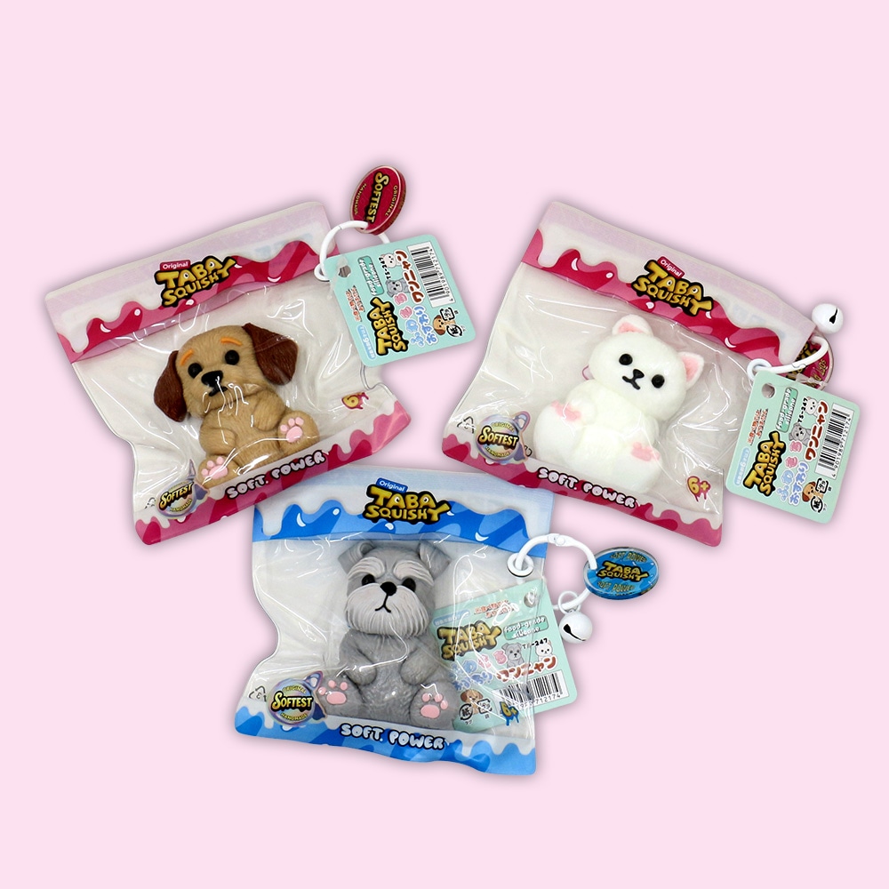 わんちゃん　ミニスクイーズバラ売り可 楽天市場】5個セット スクイーズ キーホルダー 全16種 ランダム 福袋