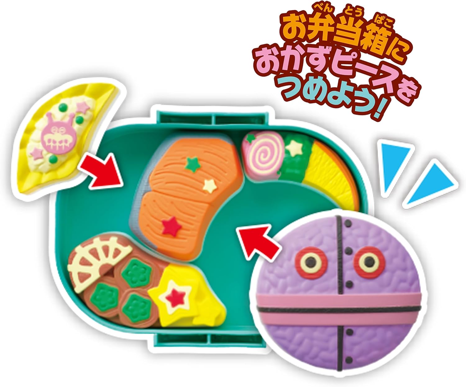 アンパンマン】『おべんとうパズル No.2』＜だだんだんのシャケ弁当 