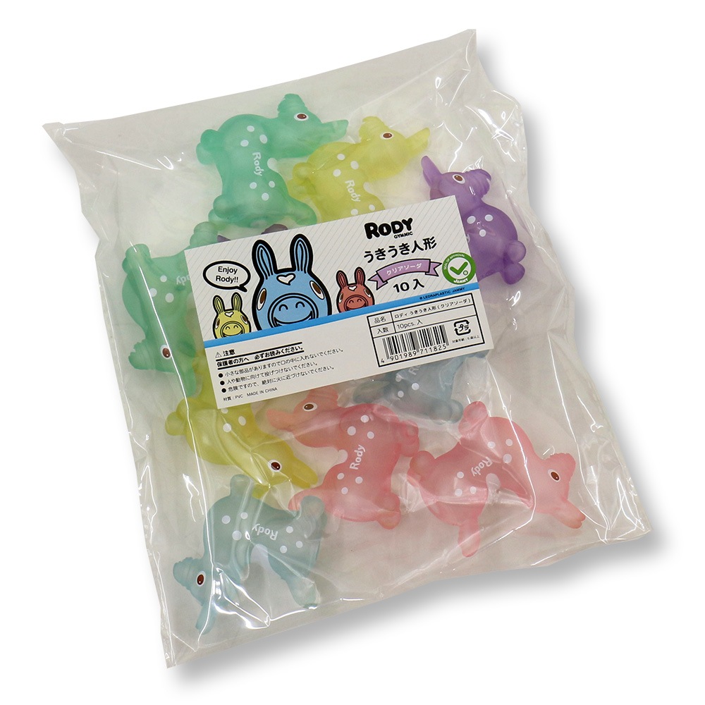 【ロディ】『うきうき人形（クリアソーダ）』＜5種アソート＞