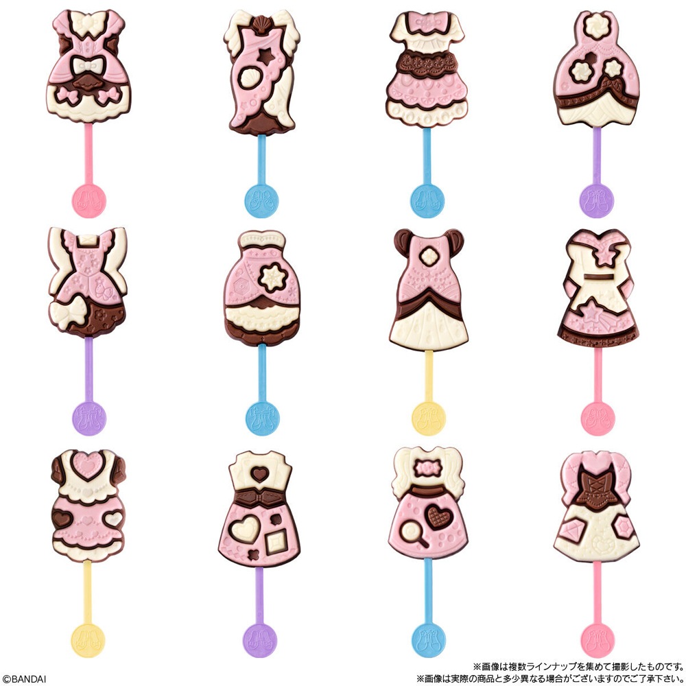 【お菓子】『ドレスポップ！チョコ　1箱上代￥118×12個入』