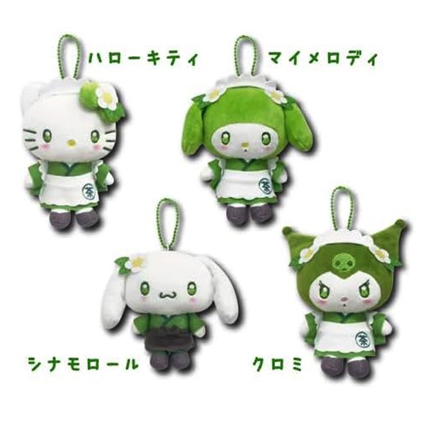 Matcha マスコットポーチ ハローキティ シナモロール マイメロディ クロミ Matcha マスコットポーチ ハローキティ シナモロール マイ