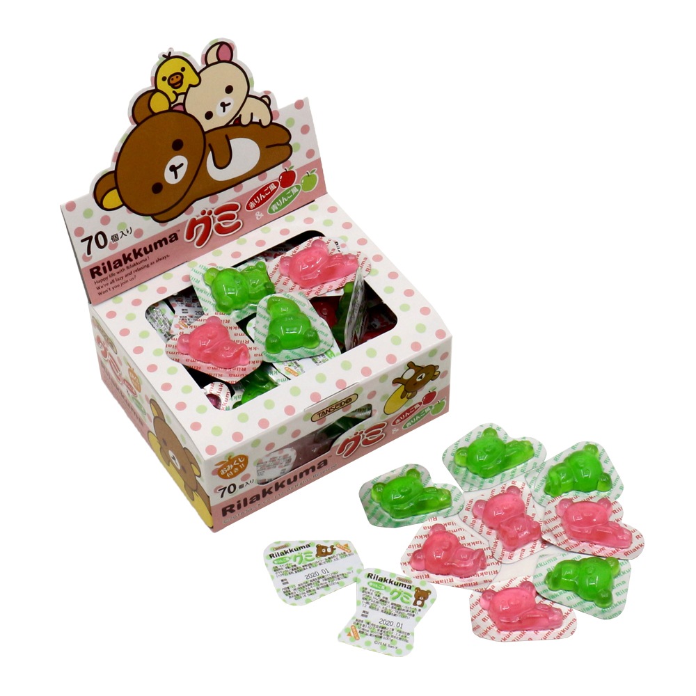 お菓子】『リラックマグミ 上代￥14×70個入』（おみくじ付） | すべて