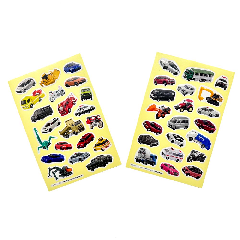 【トミカ】『シールがたっぷり』