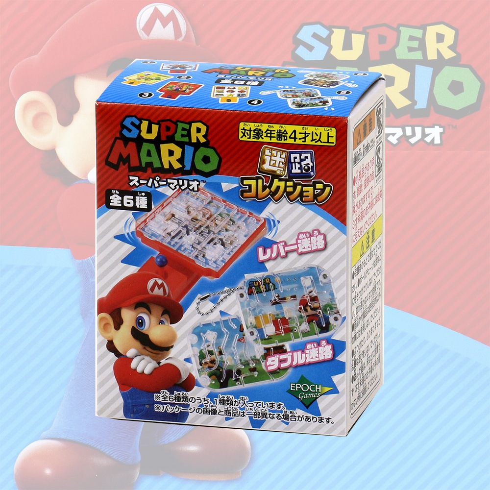 スーパーマリオ】『迷路コレクション』＜6種＞ | キャラクター商品