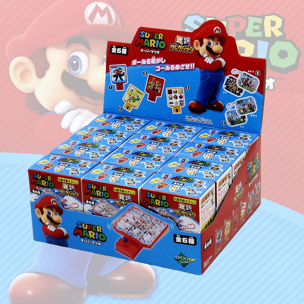 スーパーマリオ】『迷路コレクション』＜6種＞ | キャラクター商品