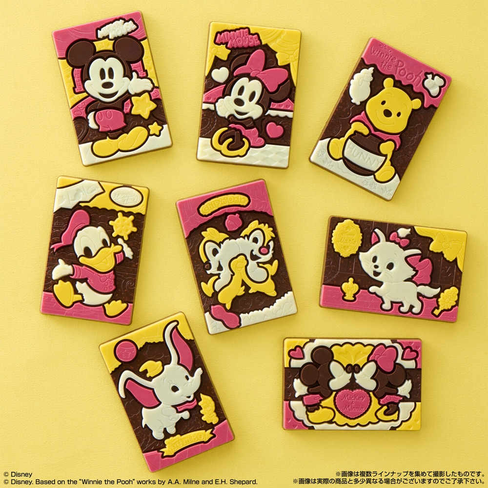 お菓子】『ディズニーキャラクターズ キャラパキ 1箱上代￥138×14個入