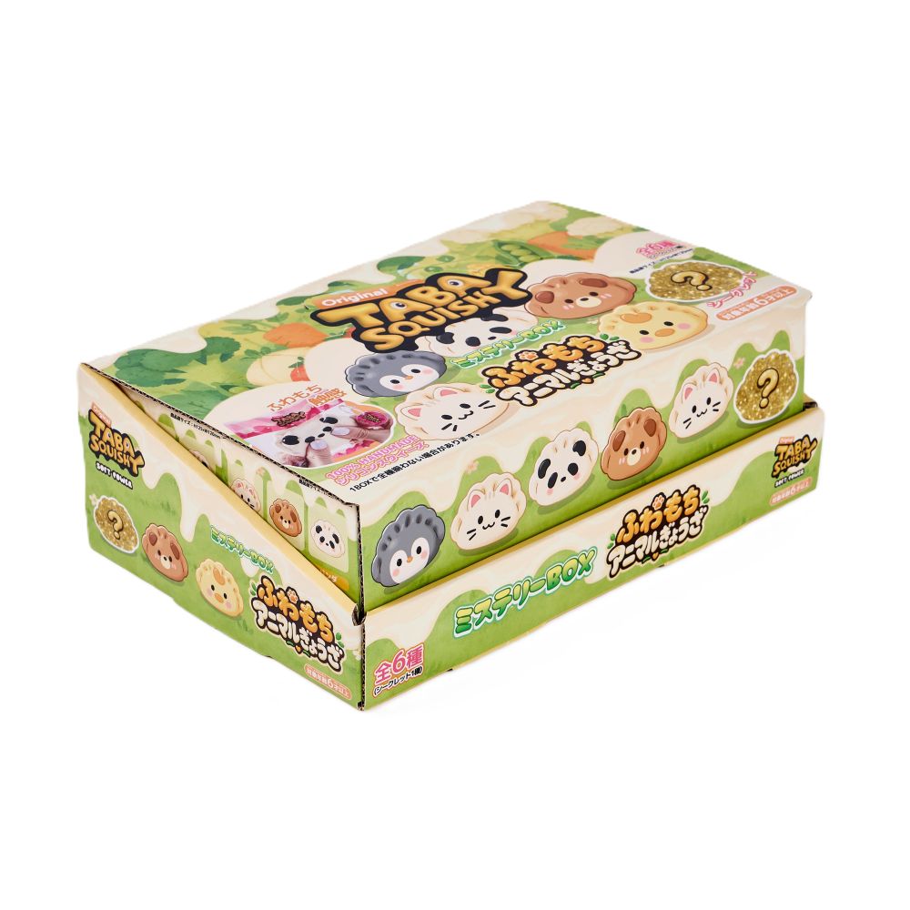 TABASQUISHY】ミステリーBOX『ふわもちアニマルぎょうざ 6個入セット