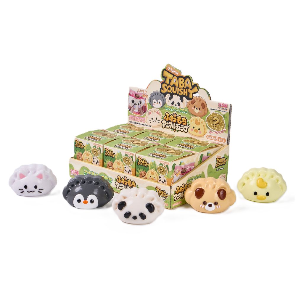 TABASQUISHY】ミステリーBOX『ふわもちアニマルぎょうざ 6個入セット