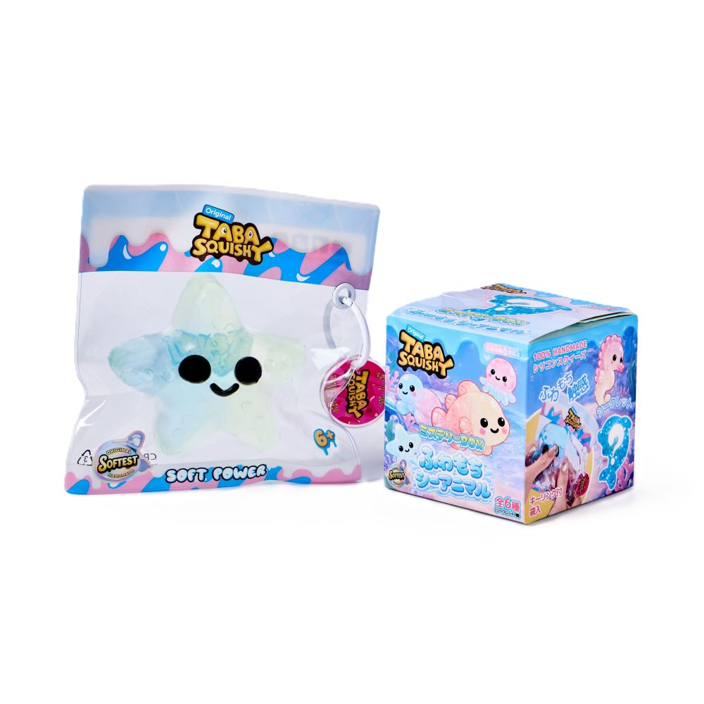 TABASQUISHY】ミステリーBOX『ふわもちシーアニマル』 ～パッケージ
