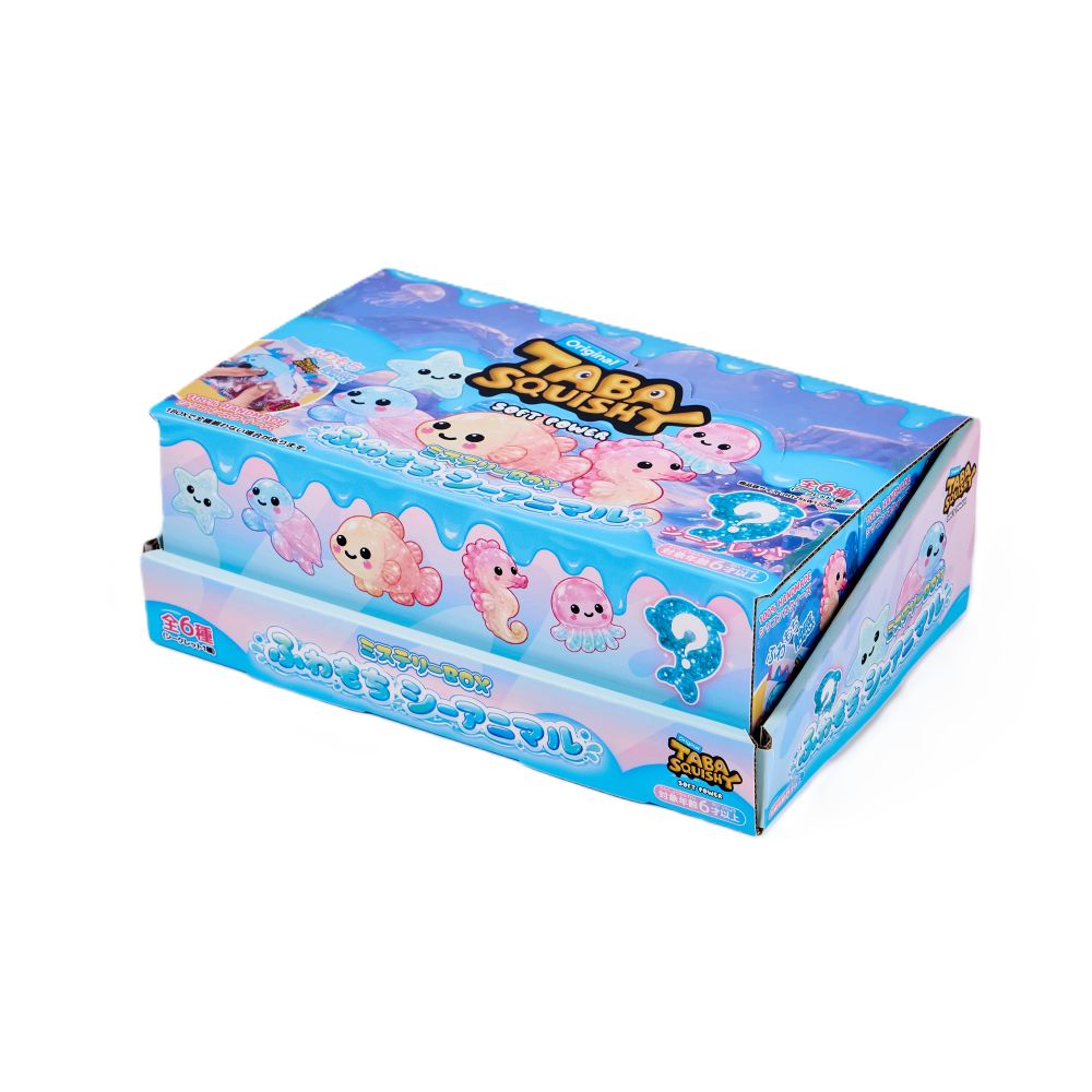 TABASQUISHY】ミステリーBOX『ふわもちシーアニマル』 ～パッケージ