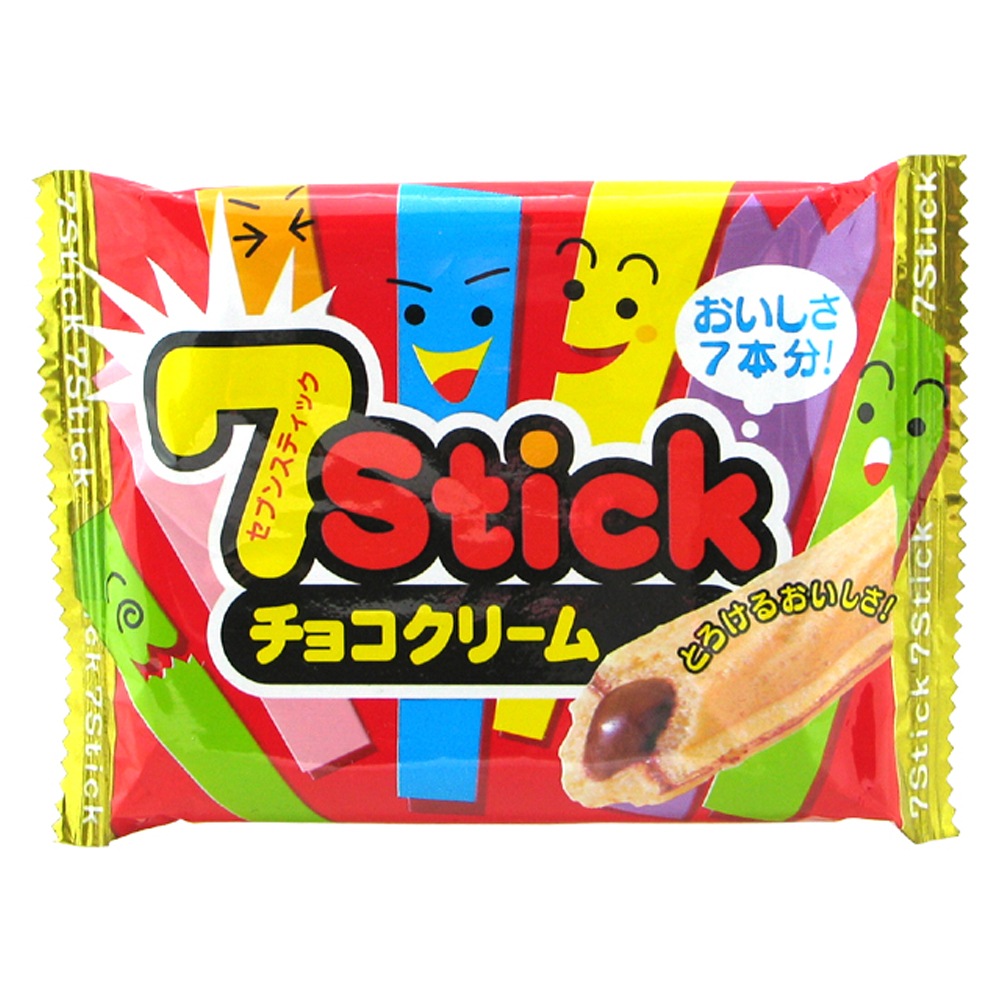 お菓子】『セブンスティック 上代￥35×12袋入』＜チョコクリーム