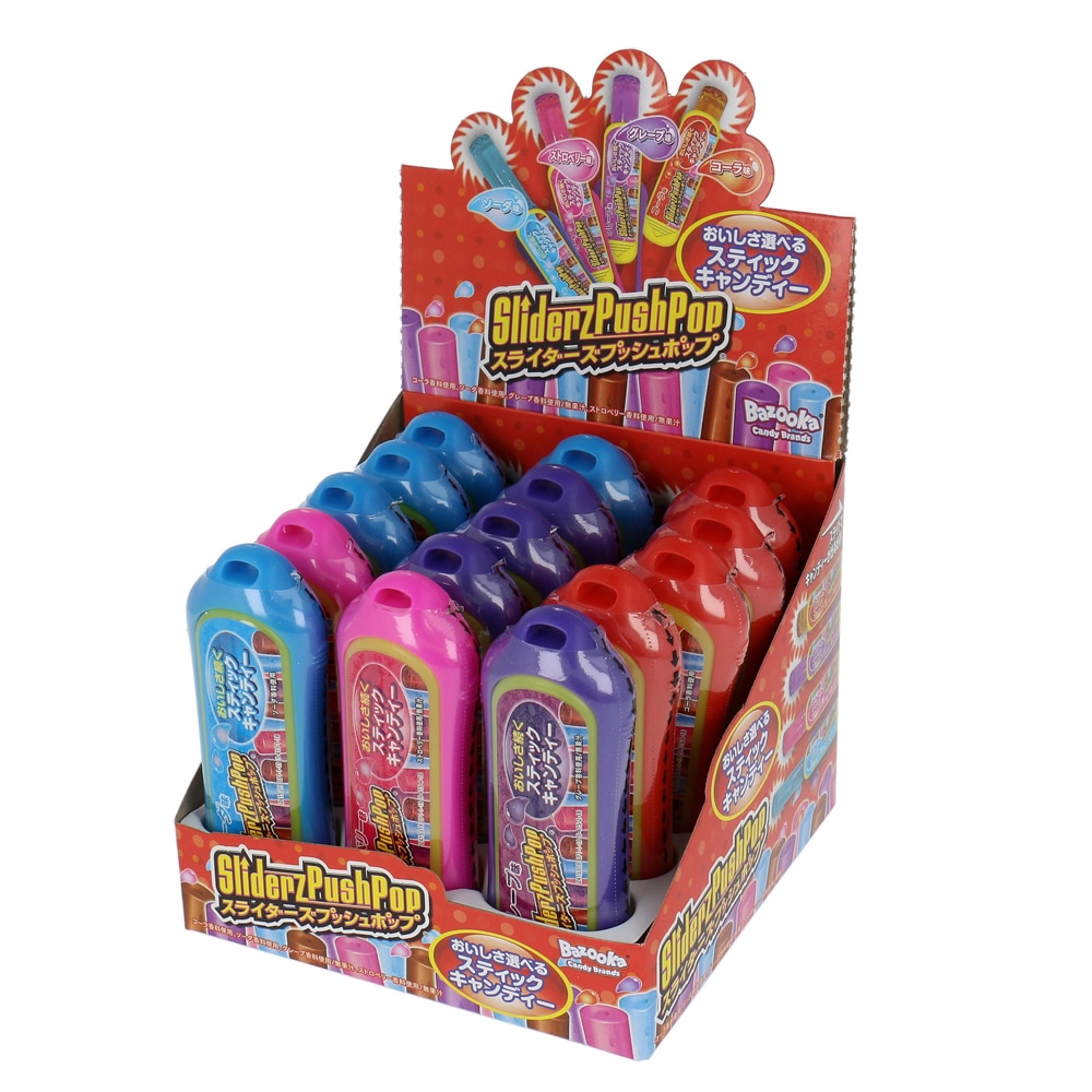お菓子】『スライダーズプッシュポップ 上代￥250×15個入