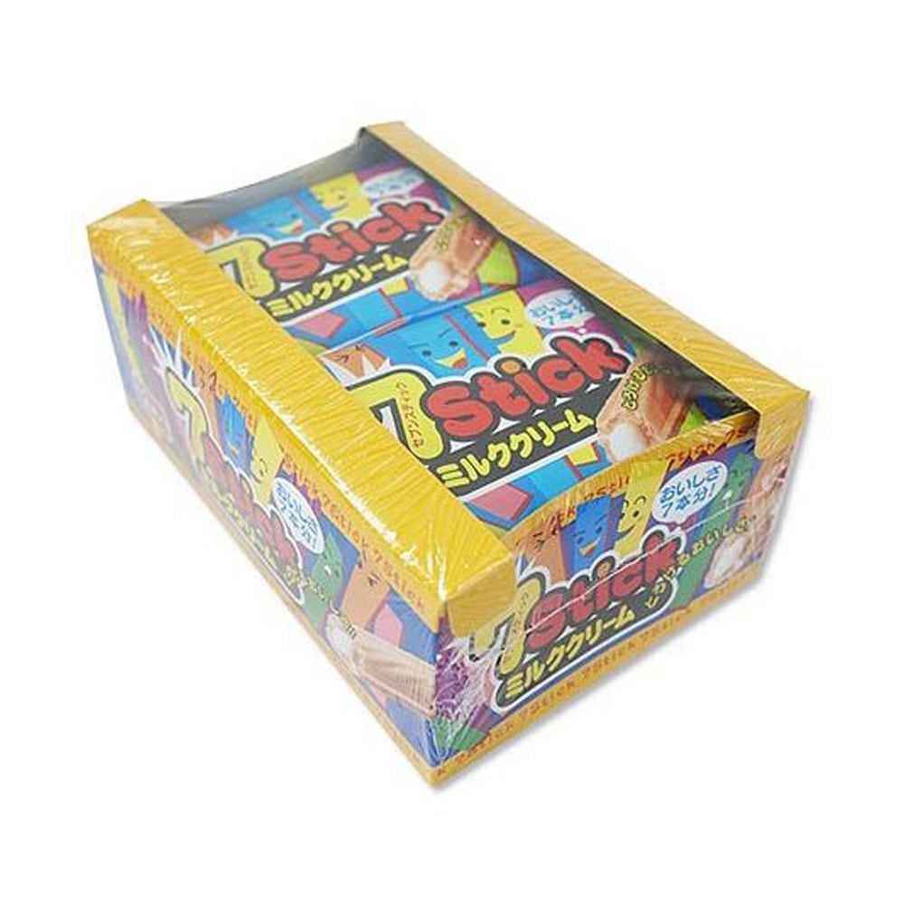 お菓子】『セブンスティック 上代￥35×12袋入』＜ミルククリーム
