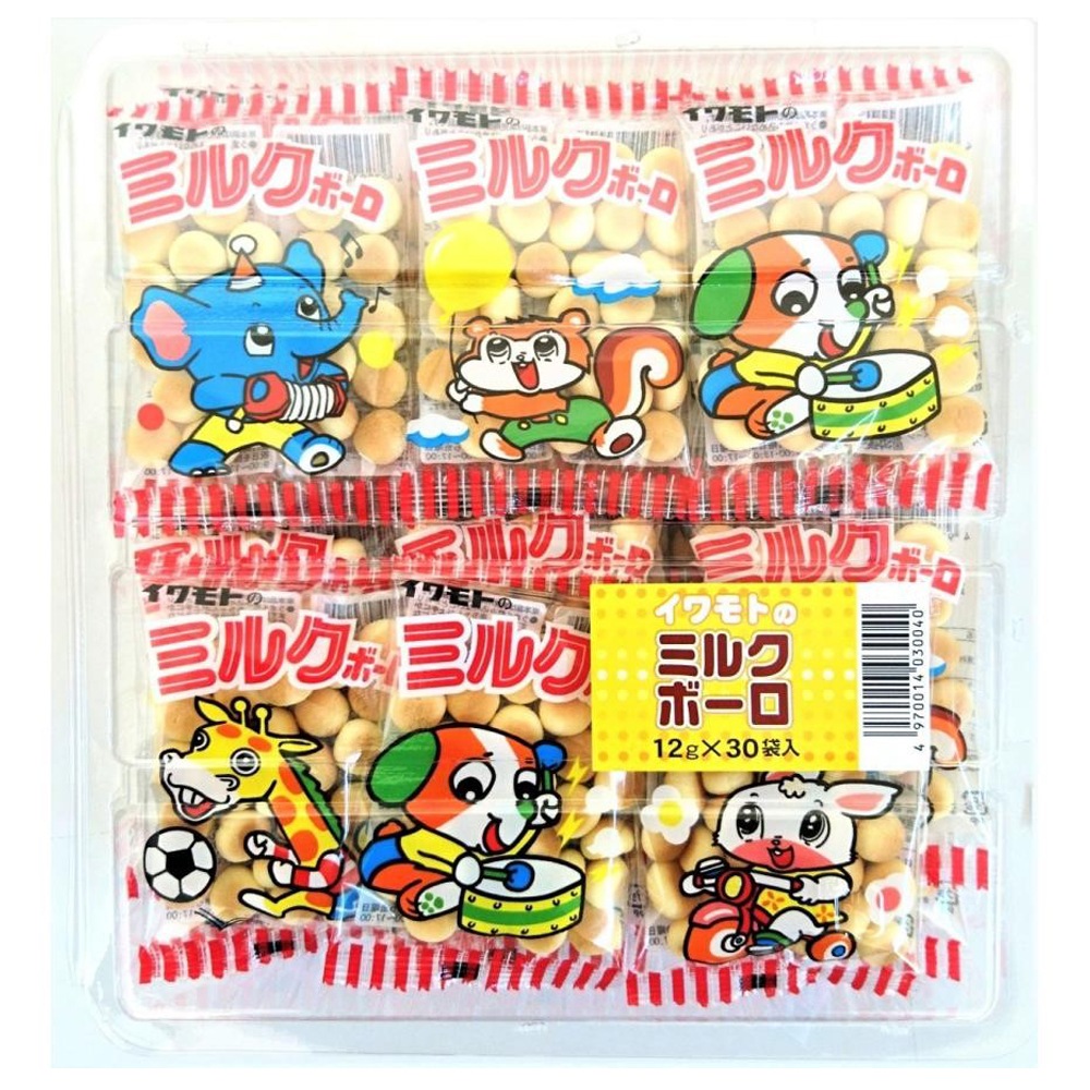 【お菓子】『ミルクボーロ　1箱上代￥25×30袋入』