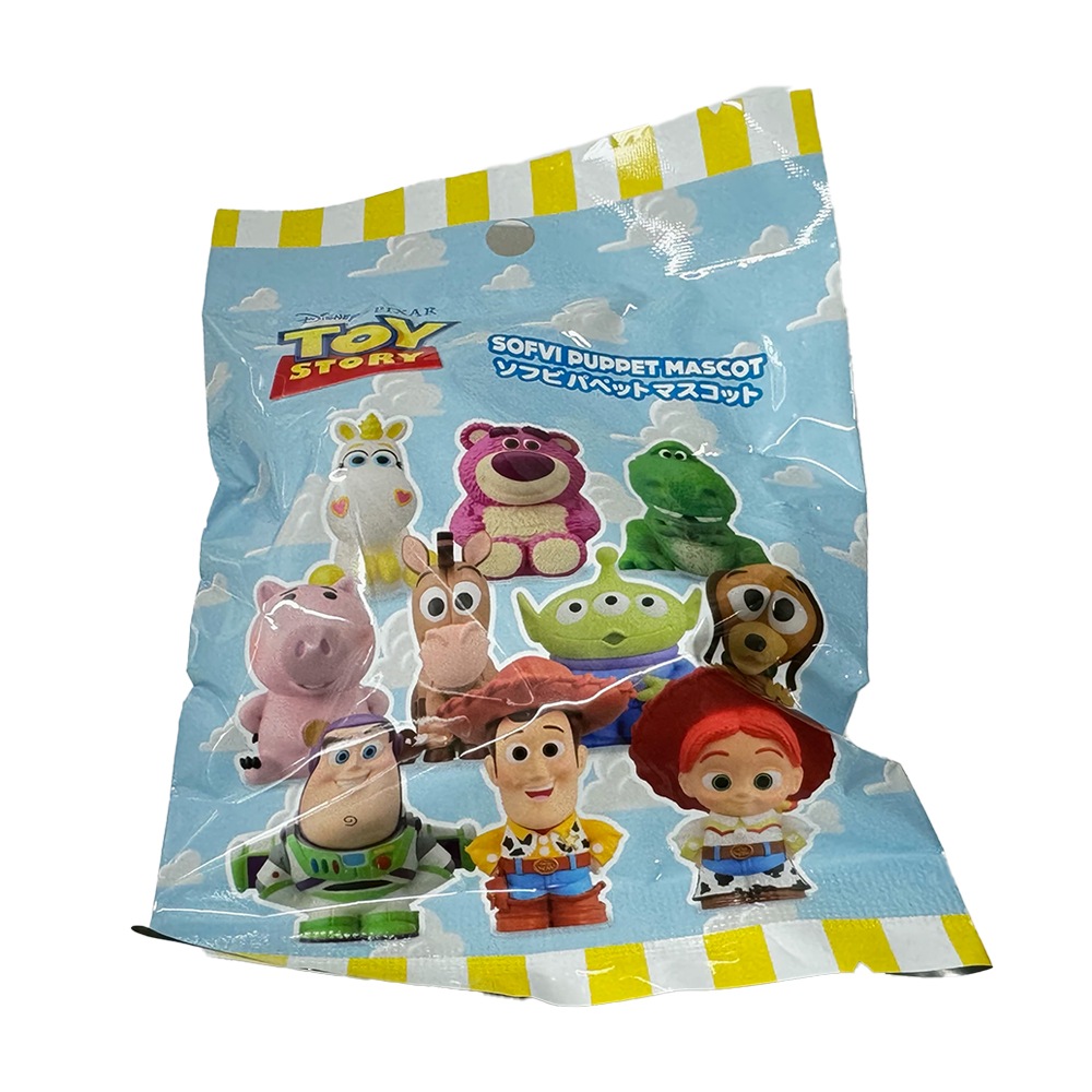 【トイ・ストーリー】『ソフビパペットマスコット　上代￥600×10パック入BOX』